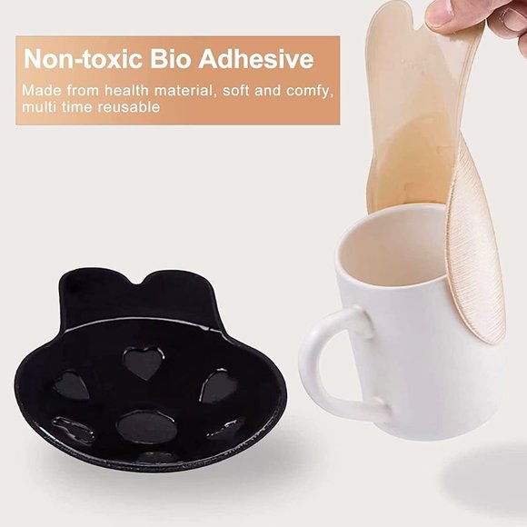 New Adhesive Bra Sticky Bra 2 Pair Push Up -M - Picture 3 of 8